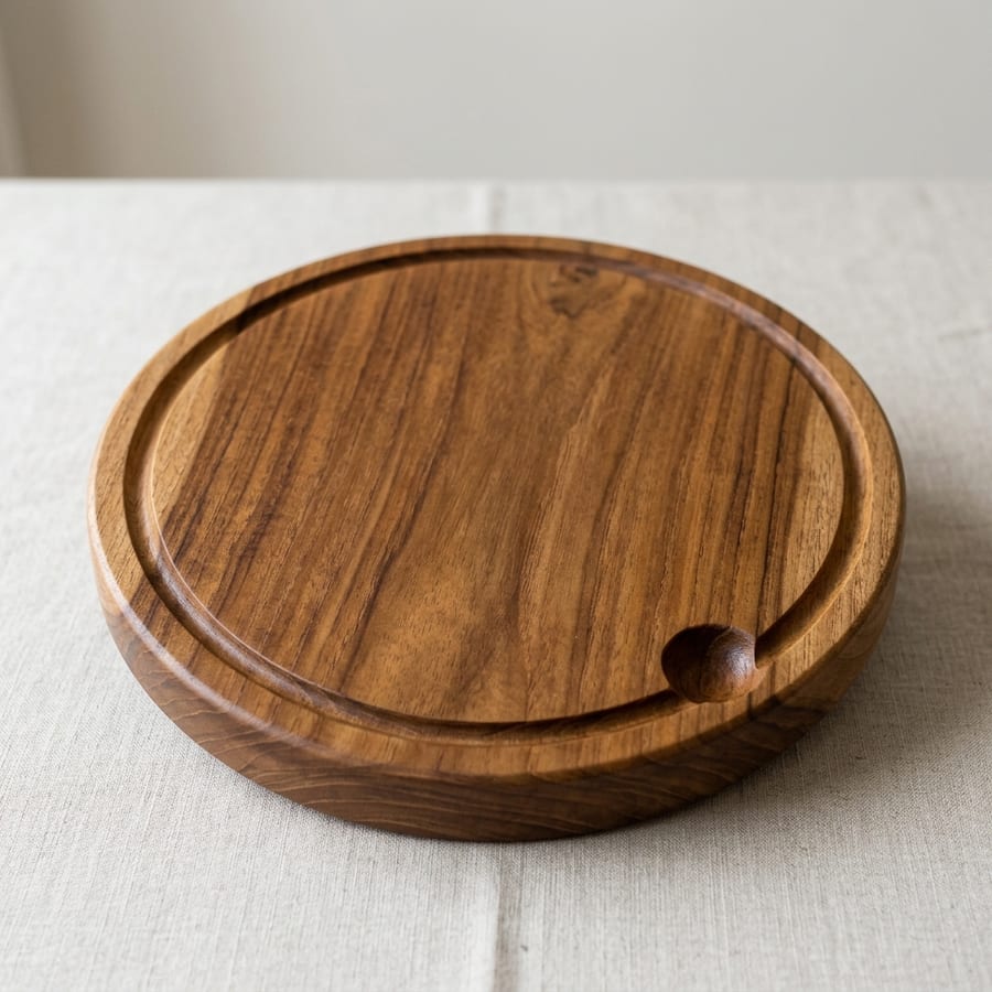 Talenan Kayu Jati 35 cm