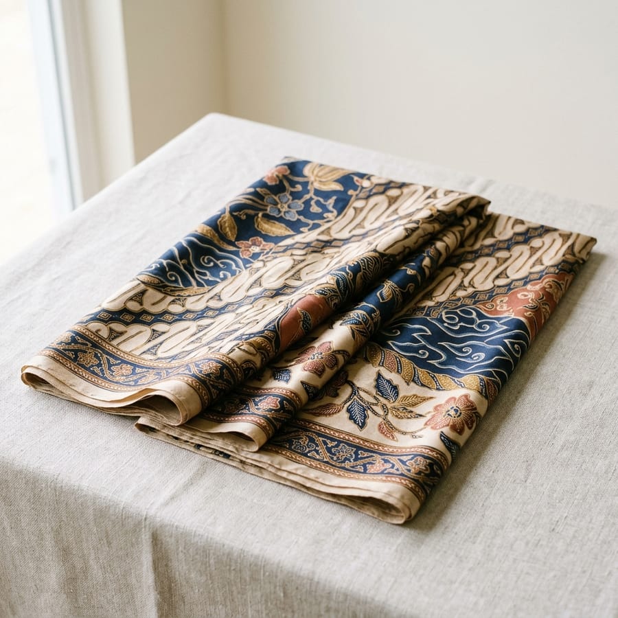 Selendang Batik Sutra