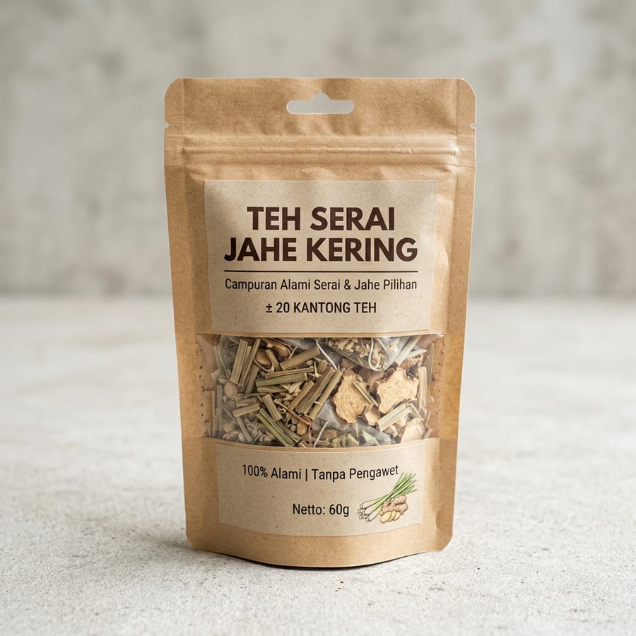 Teh Serai Jahe Kering