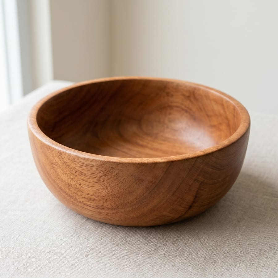 Mangkuk Kayu Saji